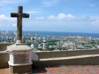 Fotos desde el Monasterio de La Popa en Cartagena de Indias
